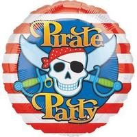 Folieballong - Pirate Party 45 cm Folieballong - Pirate Party 45 cm