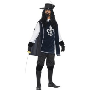 Musketör manlig maskeraddräkt Musketör manlig maskeraddräkt